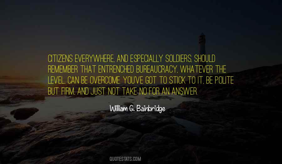William G. Bainbridge Quotes #1726268