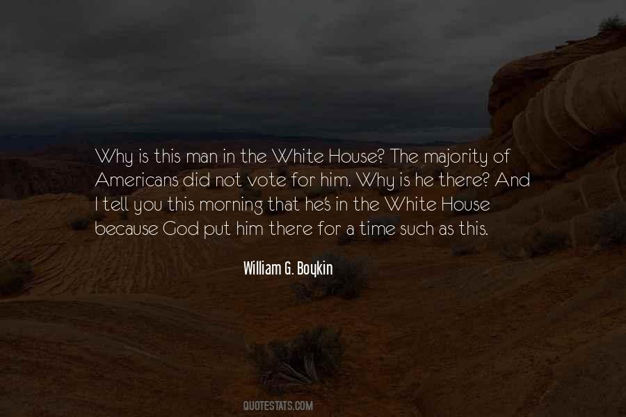 William G. Boykin Quotes #531760