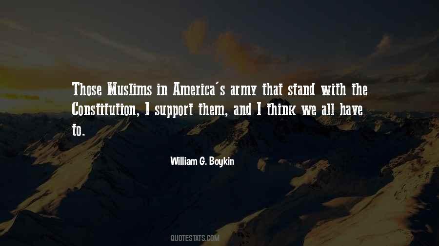 William G. Boykin Quotes #95778