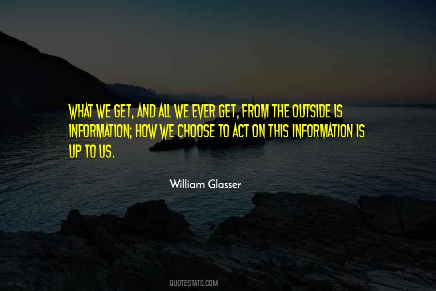 William Glasser Quotes #768474