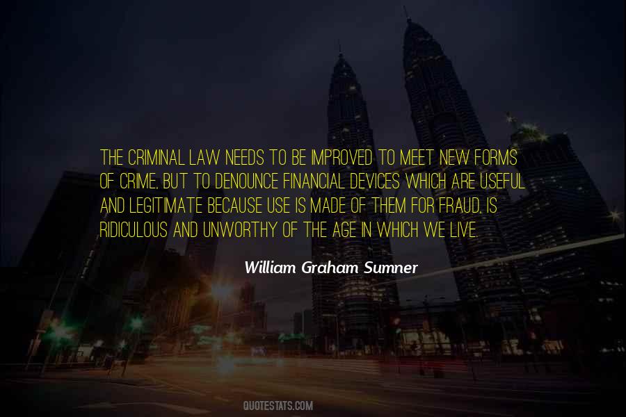 William Graham Sumner Quotes #1159329