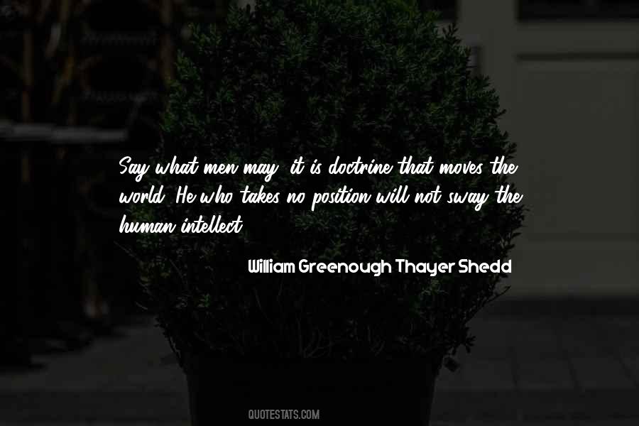 William Greenough Thayer Shedd Quotes #162621