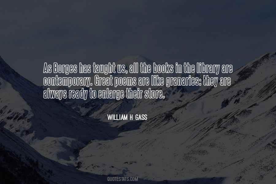William H Gass Quotes #284249