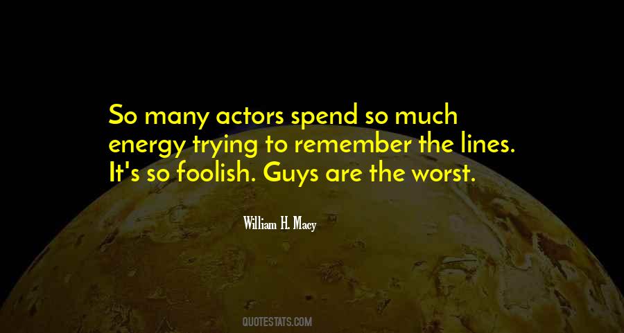 William H. Macy Quotes #97164