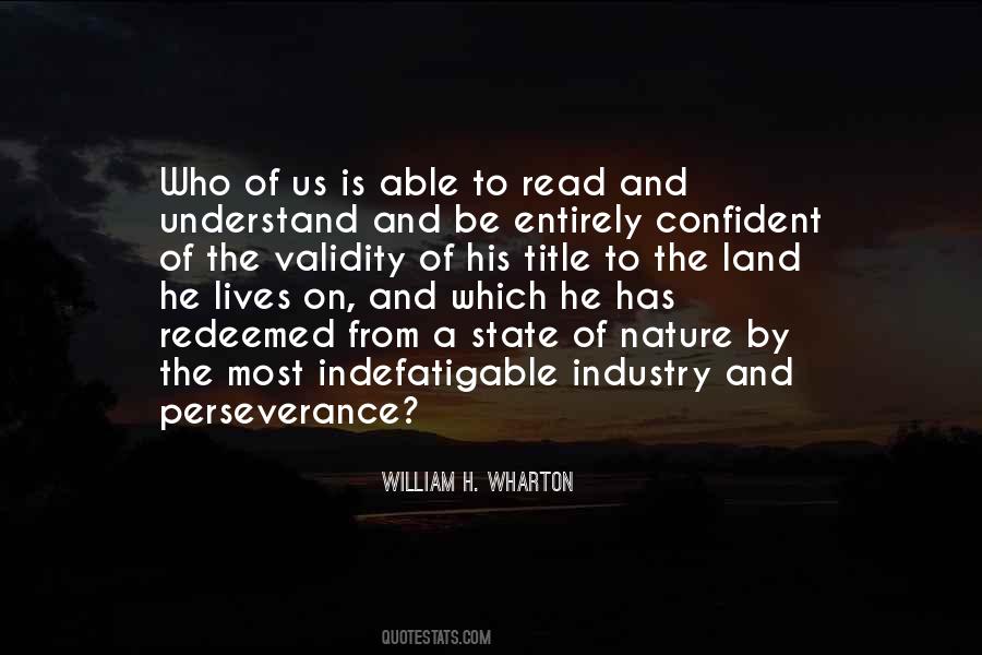 William H. Wharton Quotes #1501441