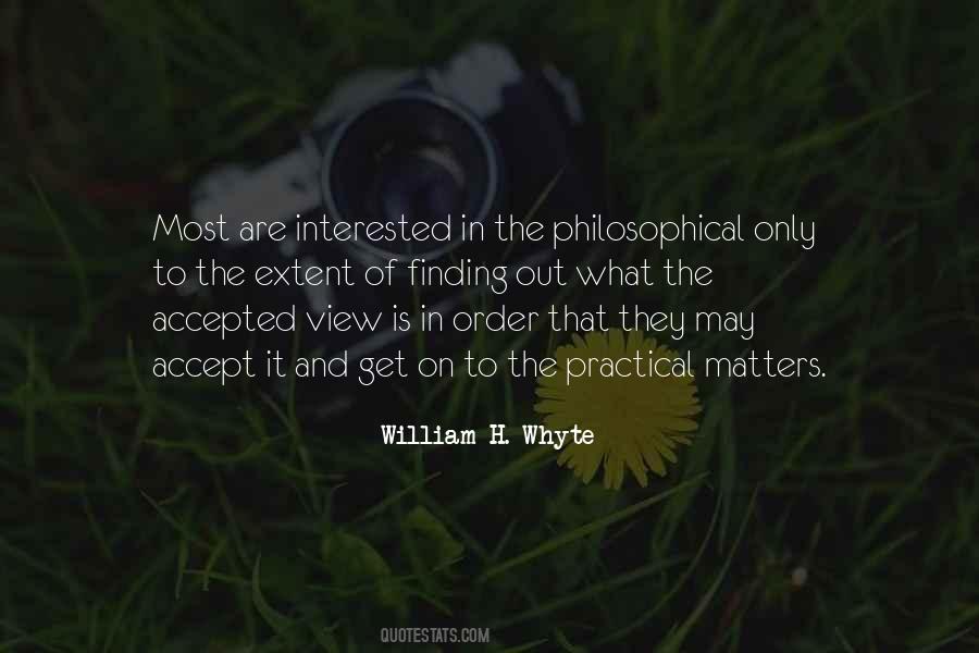 William H. Whyte Quotes #1170496