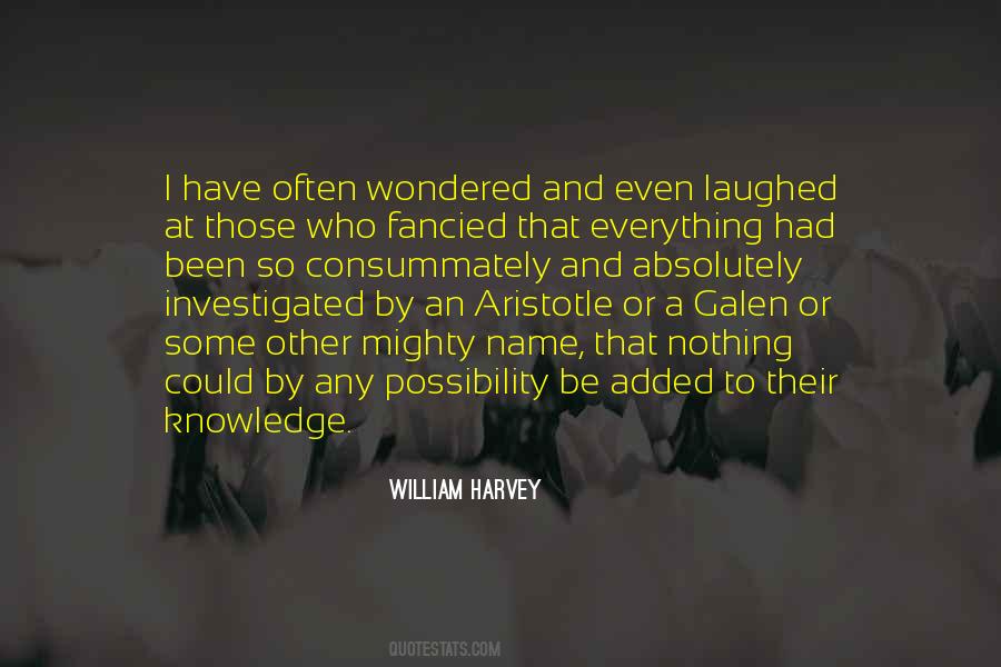 William Harvey Quotes #1651511