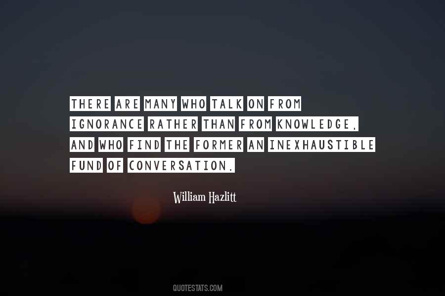 William Hazlitt Quotes #422430