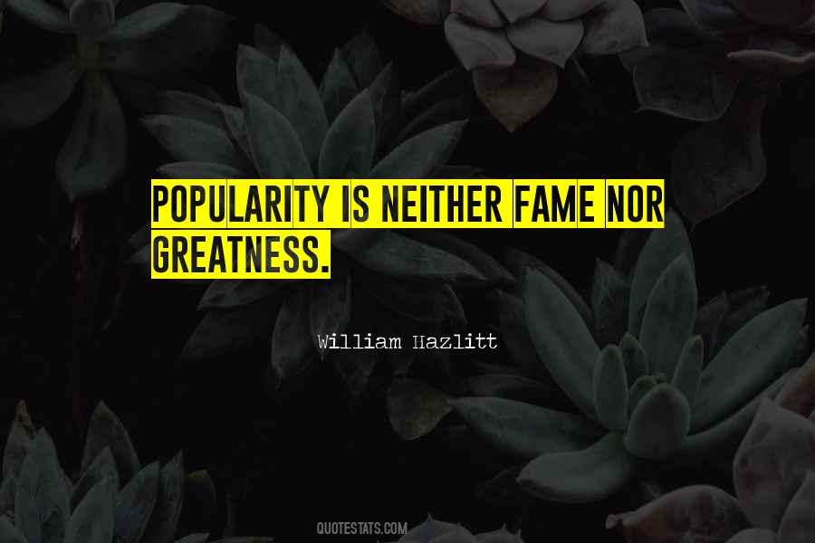 William Hazlitt Quotes #508601