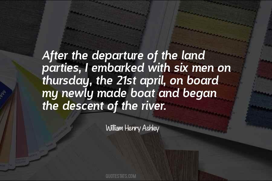 William Henry Ashley Quotes #171162