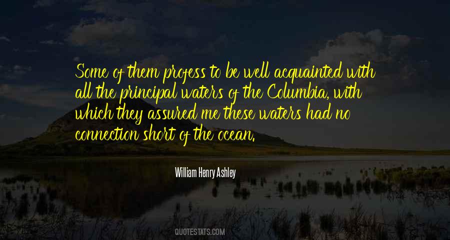 William Henry Ashley Quotes #1766079