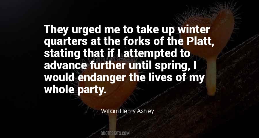 William Henry Ashley Quotes #688828