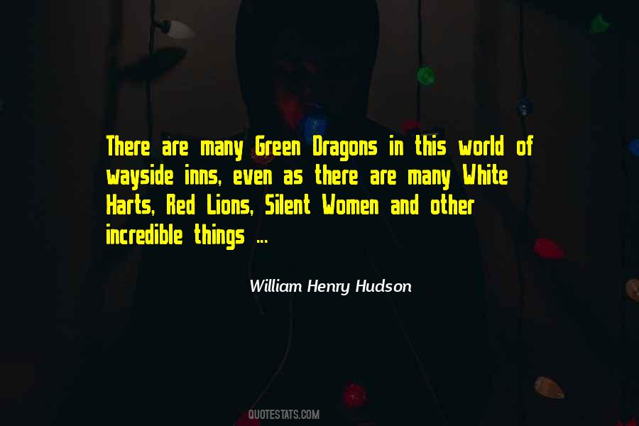 William Henry Hudson Quotes #918772