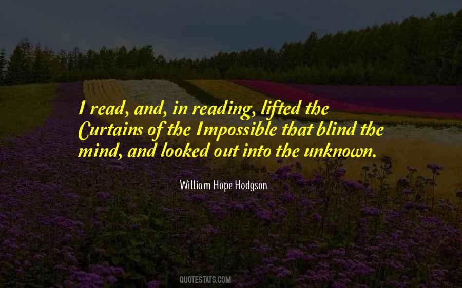 William Hope Hodgson Quotes #467821
