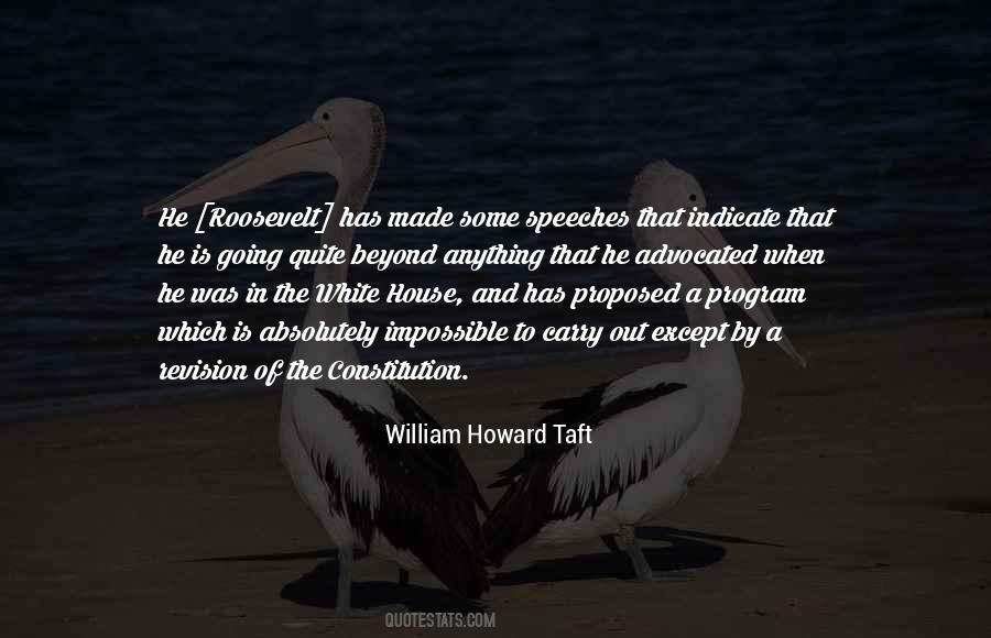 William Howard Taft Quotes #50563