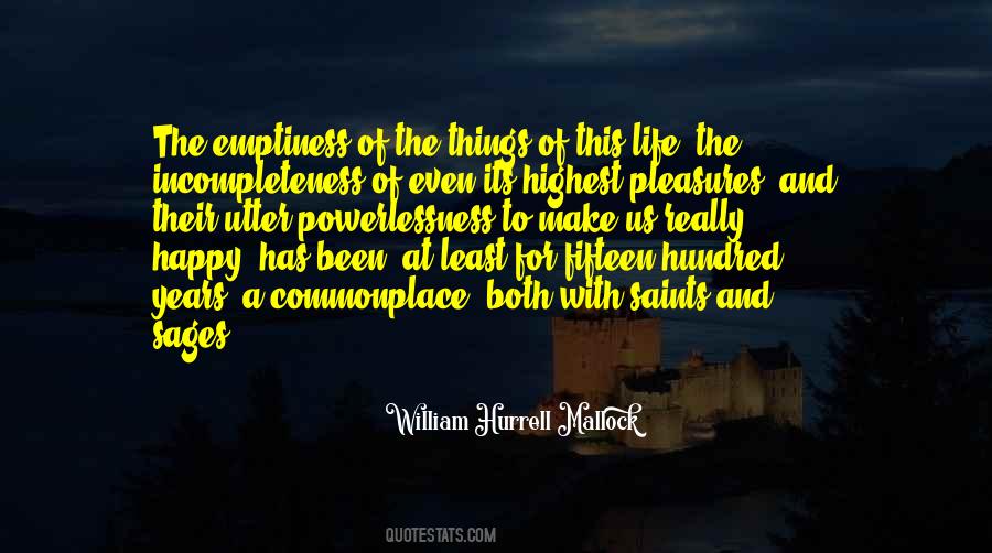 William Hurrell Mallock Quotes #946637