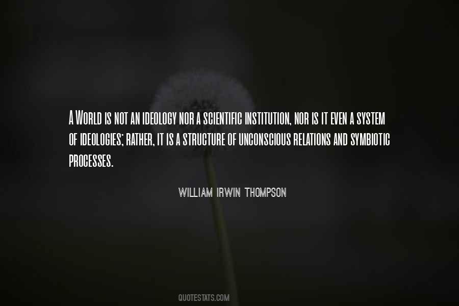 William Irwin Thompson Quotes #1275415
