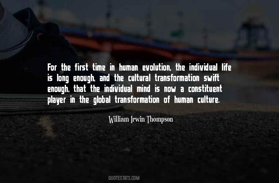 William Irwin Thompson Quotes #368483