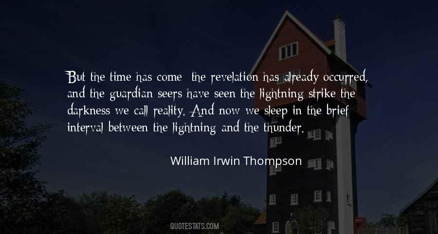 William Irwin Thompson Quotes #703693