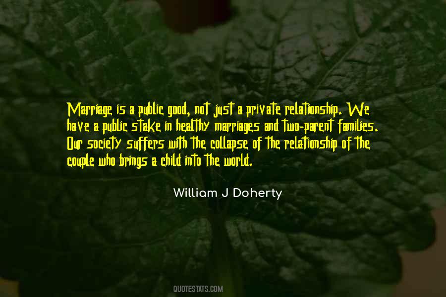 William J Doherty Quotes #869521