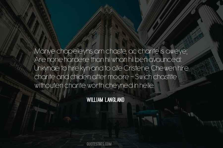 William Langland Quotes #235486