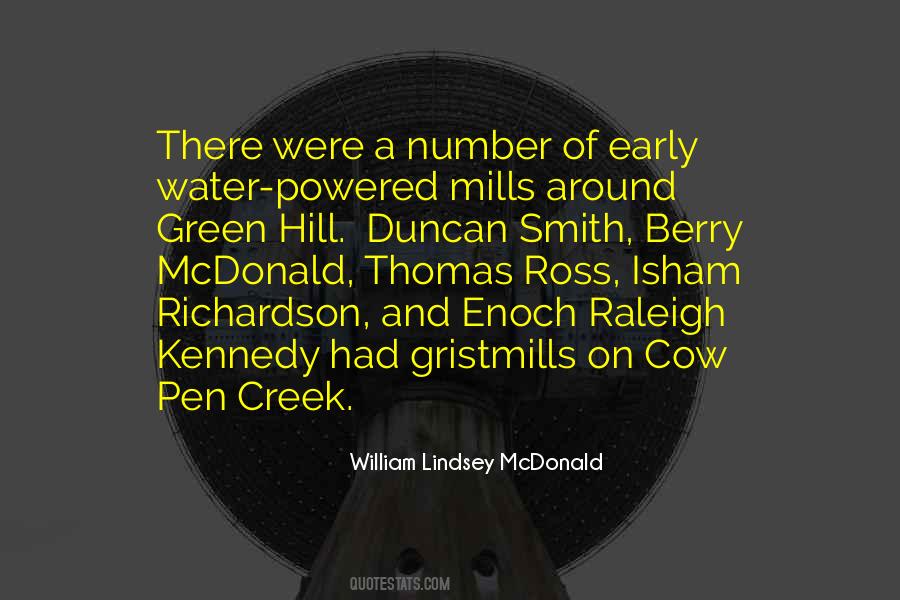 William Lindsey McDonald Quotes #710950