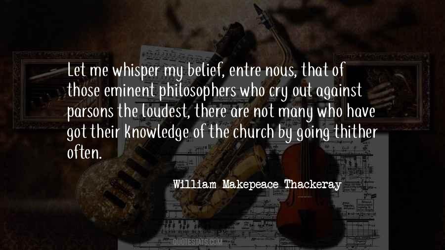 William Makepeace Thackeray Quotes #425366