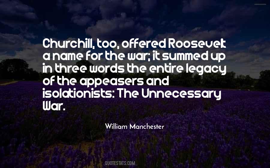 William Manchester Quotes #232302
