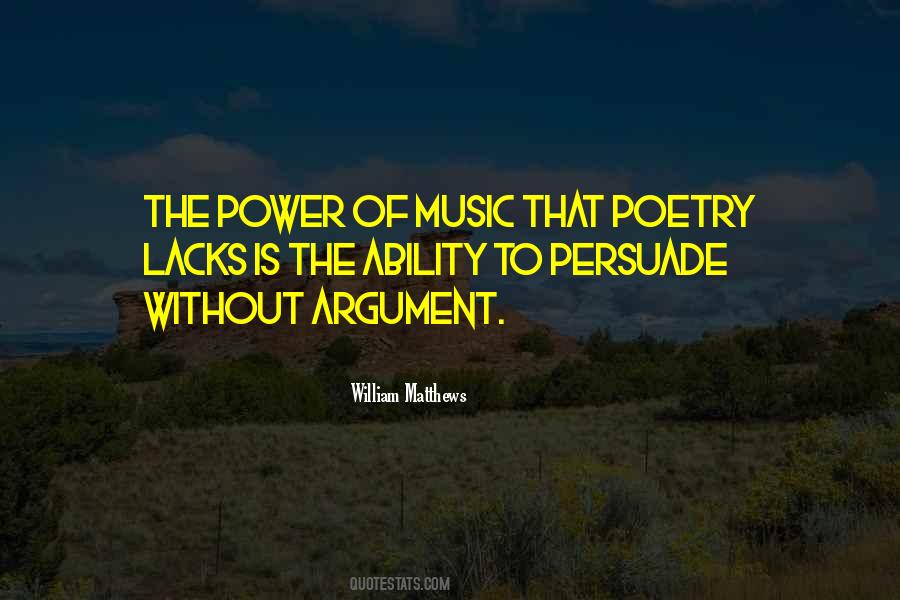 William Matthews Quotes #1237914