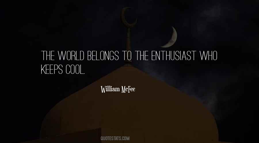 William McFee Quotes #60945