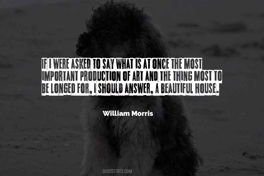 William Morris Quotes #502111