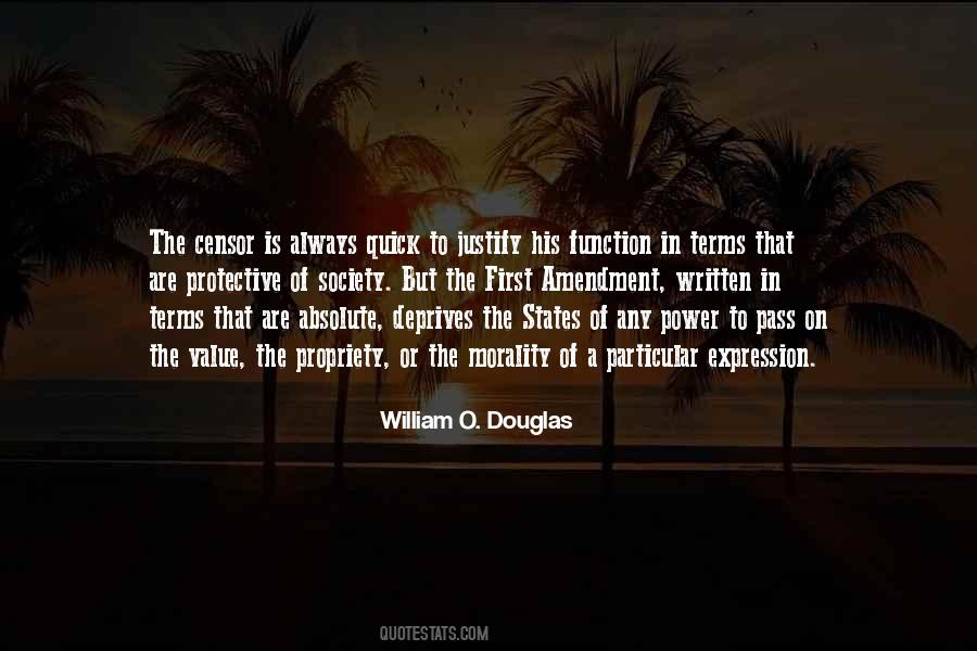 William O. Douglas Quotes #1382601