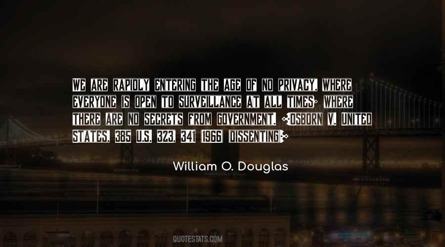 William O. Douglas Quotes #1731615
