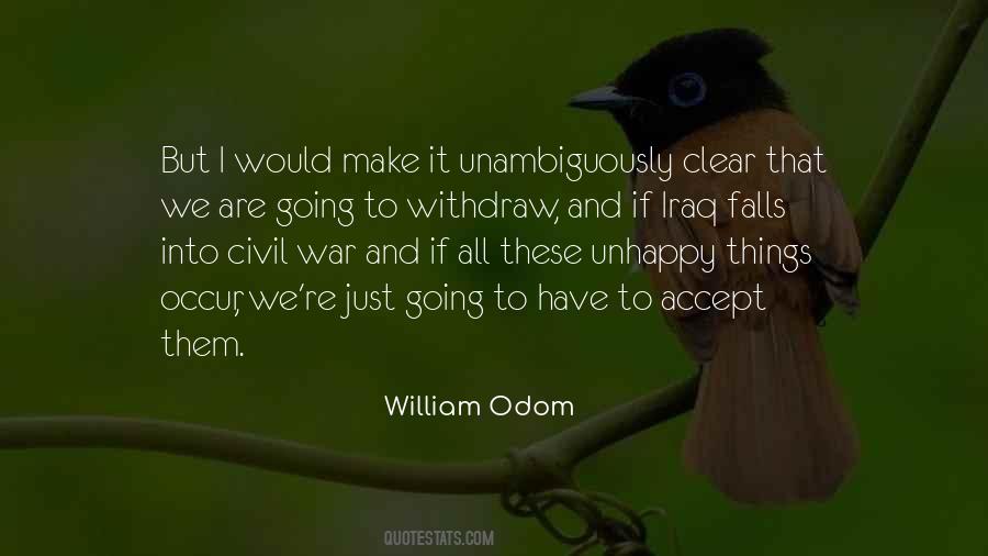 William Odom Quotes #865676