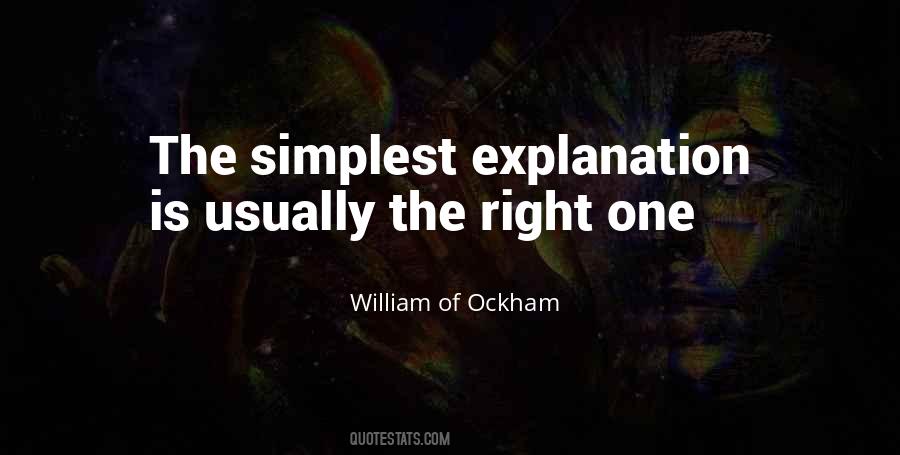William Of Ockham Quotes #1081494