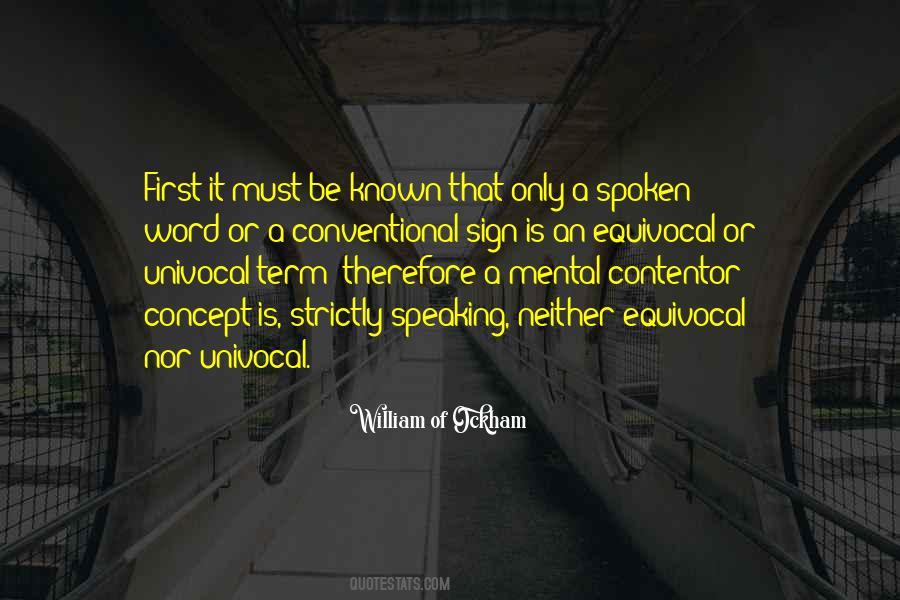 William Of Ockham Quotes #1551391