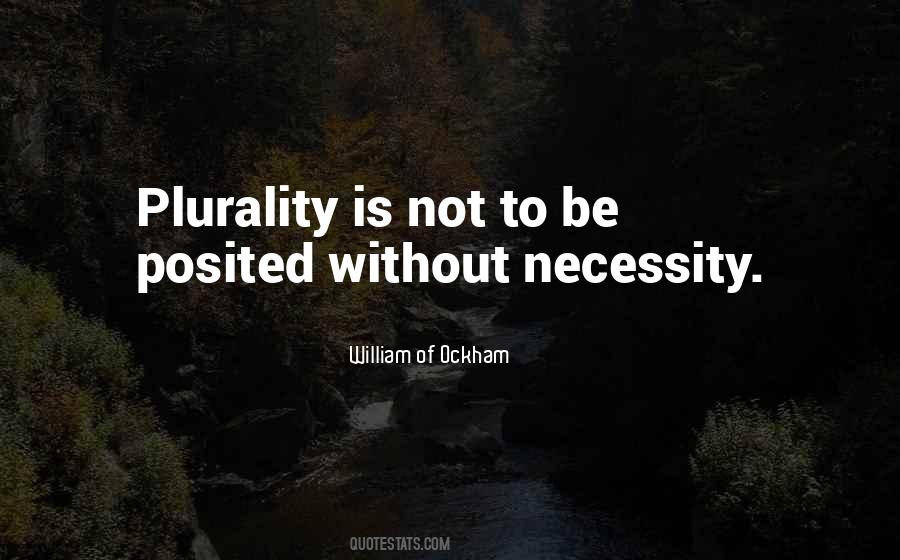William Of Ockham Quotes #1825926