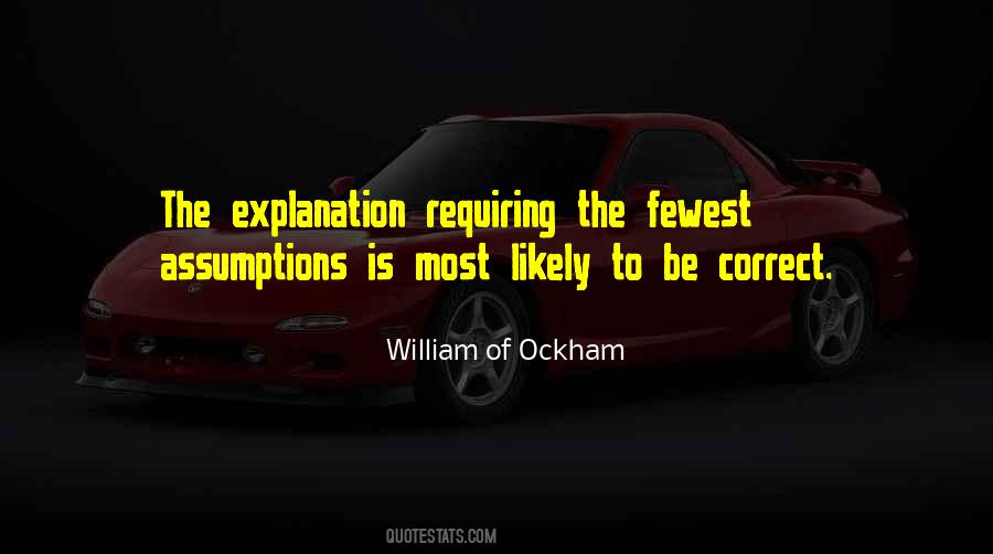 William Of Ockham Quotes #255265