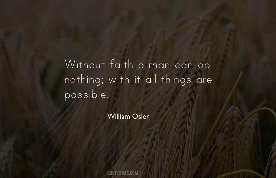 William Osler Quotes #157077