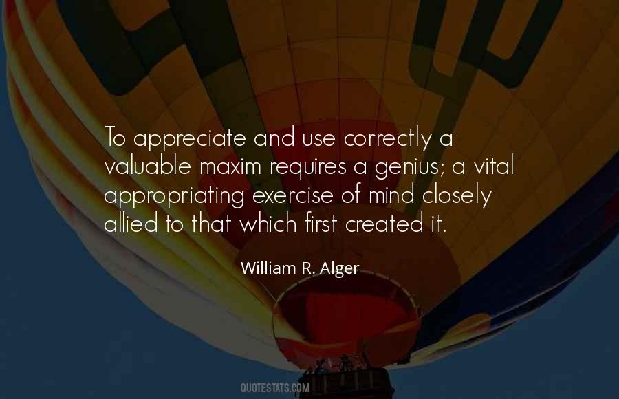 William R. Alger Quotes #782340