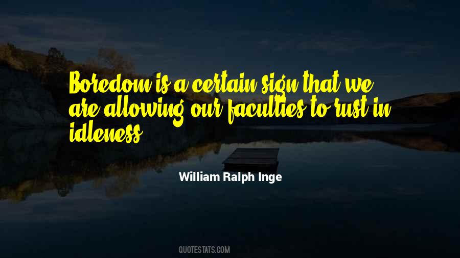 William Ralph Inge Quotes #257112