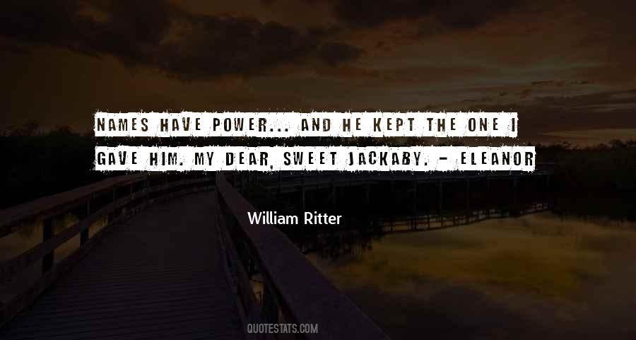 William Ritter Quotes #1285319