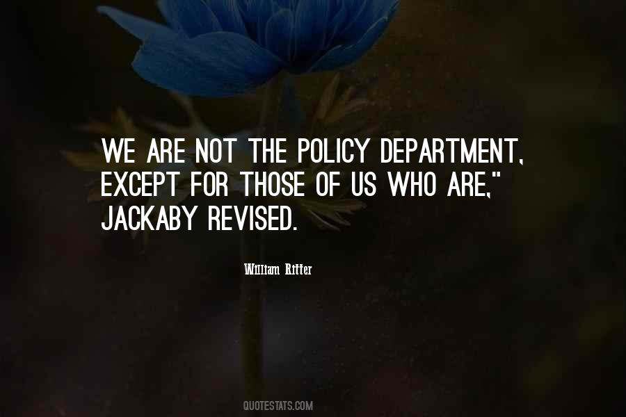 William Ritter Quotes #1328145