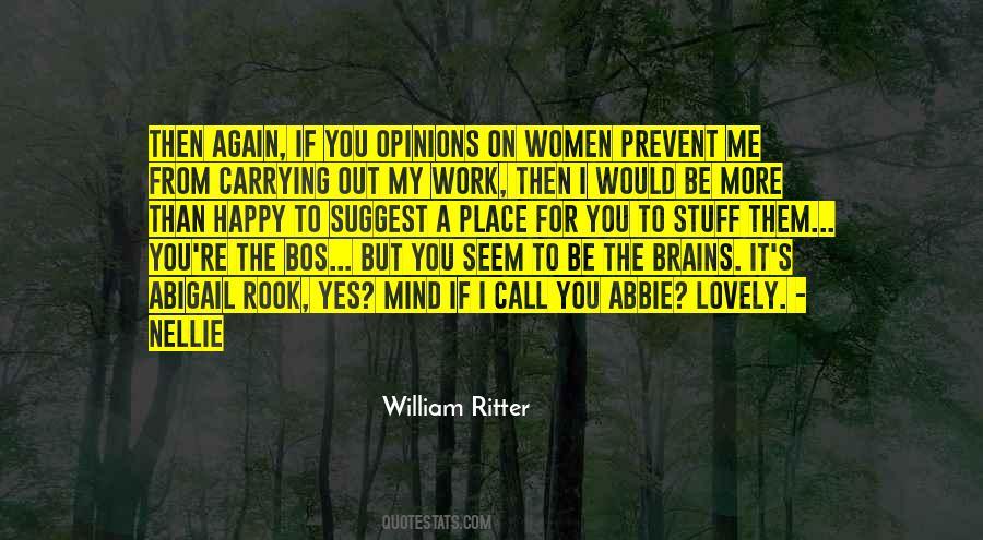 William Ritter Quotes #1752204