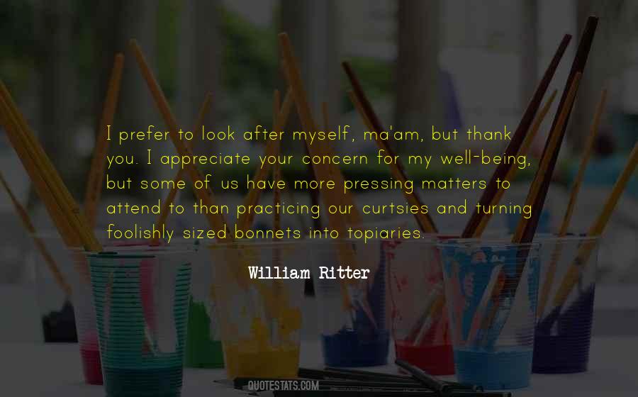 William Ritter Quotes #811662