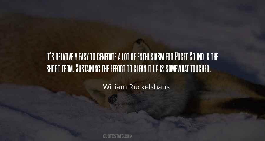 William Ruckelshaus Quotes #1344400