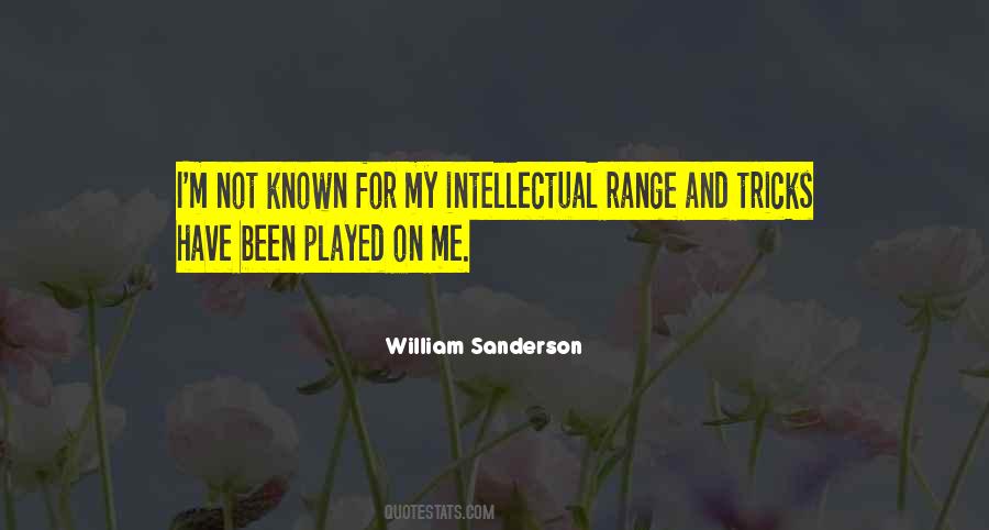 William Sanderson Quotes #17277