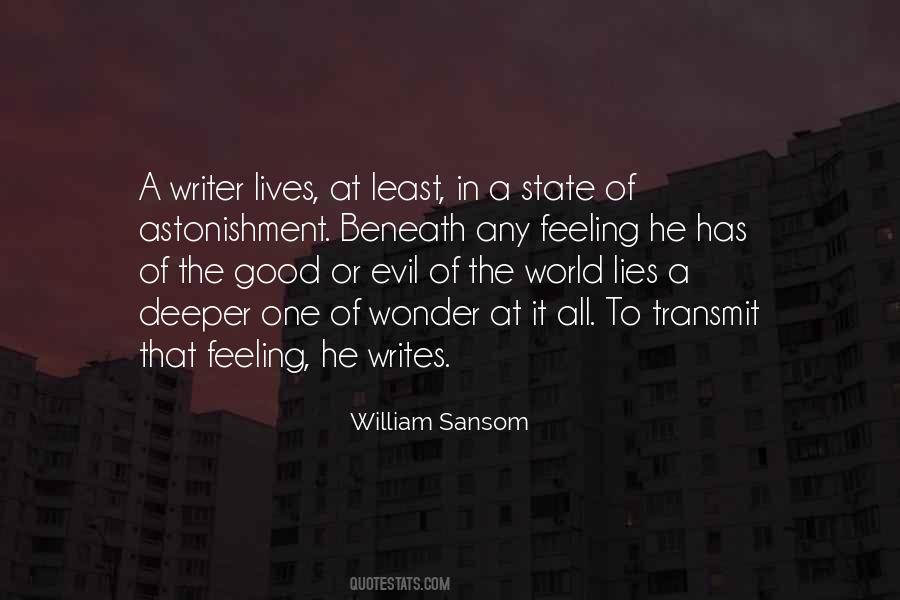 William Sansom Quotes #1759851