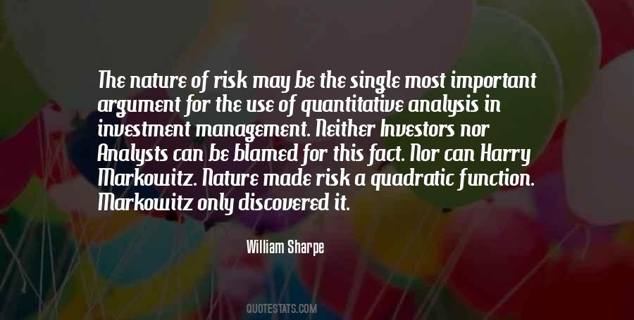 William Sharpe Quotes #381309