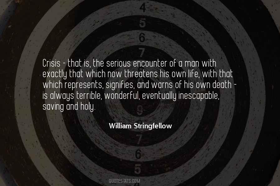 William Stringfellow Quotes #1419212